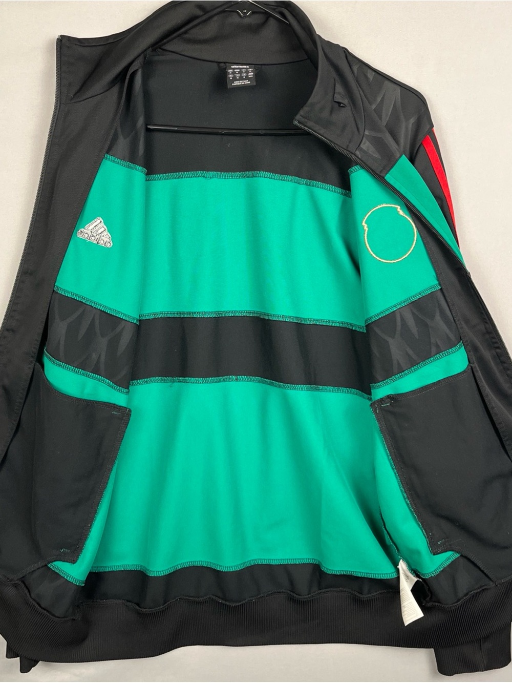 Mexico 2010 World Cup Track Jacket Football Soccer Adidas P42247 Men’s Medium - Picture 10 of 13